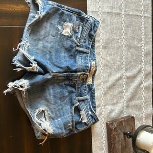 Hollister Jean shorts- worn and comfy